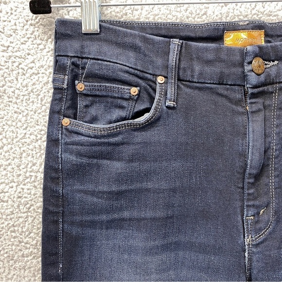 Mother Denim The Looker Ankle Fray in Coffee, Tea, and Me? Jean Sz 27 - Picture 2 of 14